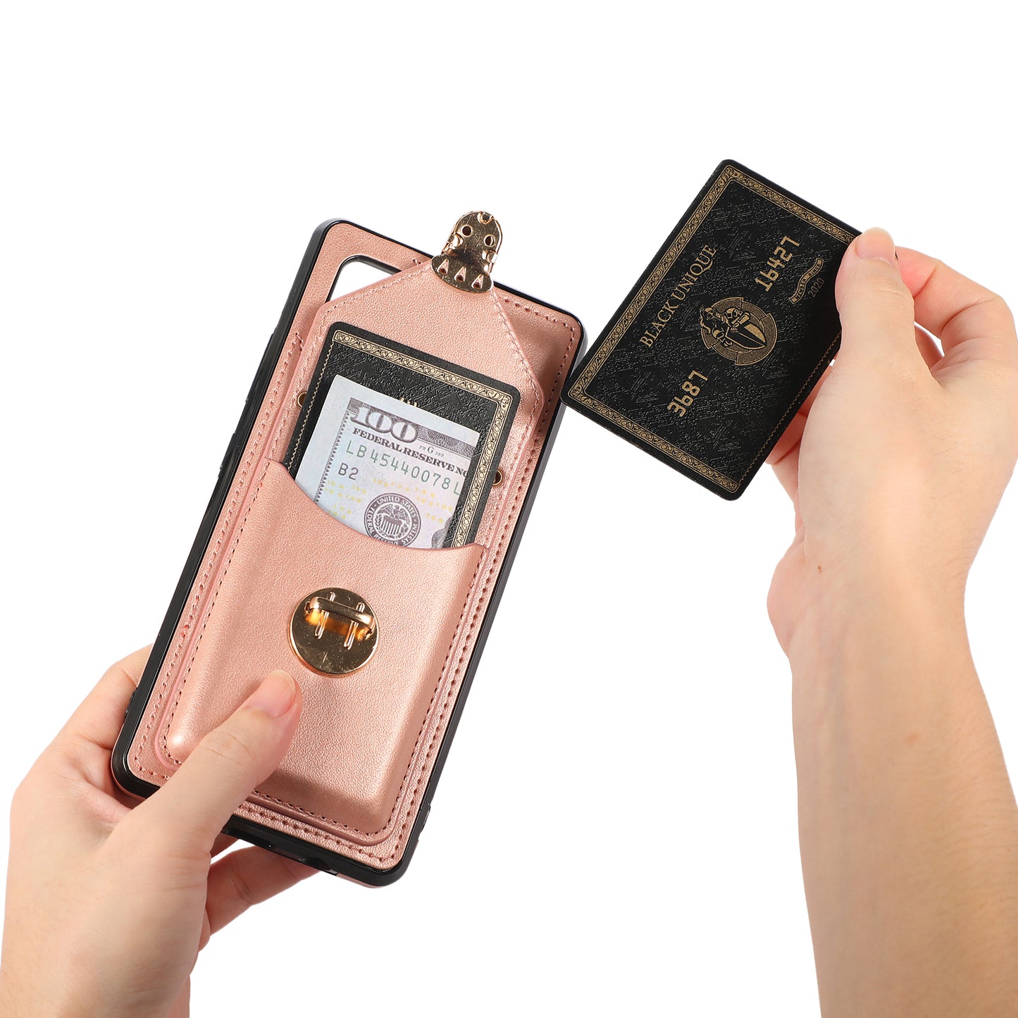 PU Leather+TPU Shell for Samsung Galaxy A71 4G SM-A715 Card Holder Back Case Kickstand Phone Cover