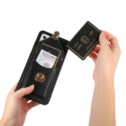 For Samsung Galaxy A52 4G / 5G / A52s 5G Kickstand Phone Cover PU Leather+TPU Card Holder Back Case