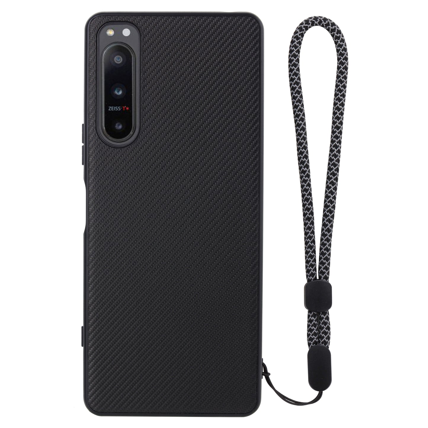 VILI TC Series For Sony Xperia 5 IV 5G Phone Case Anti-fall Textured PU Leather Coated TPU Cover