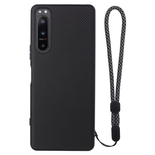 VILI TC Series For Sony Xperia 5 IV 5G Phone Case Anti-fall Textured PU Leather Coated TPU Cover