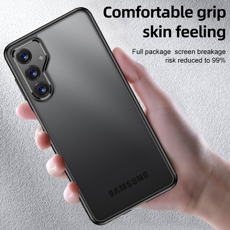 Phone Case for Samsung Galaxy M54 5G / F54 5G Airbag Protection Scratch Proof PC+TPU Cellphone Back Cover