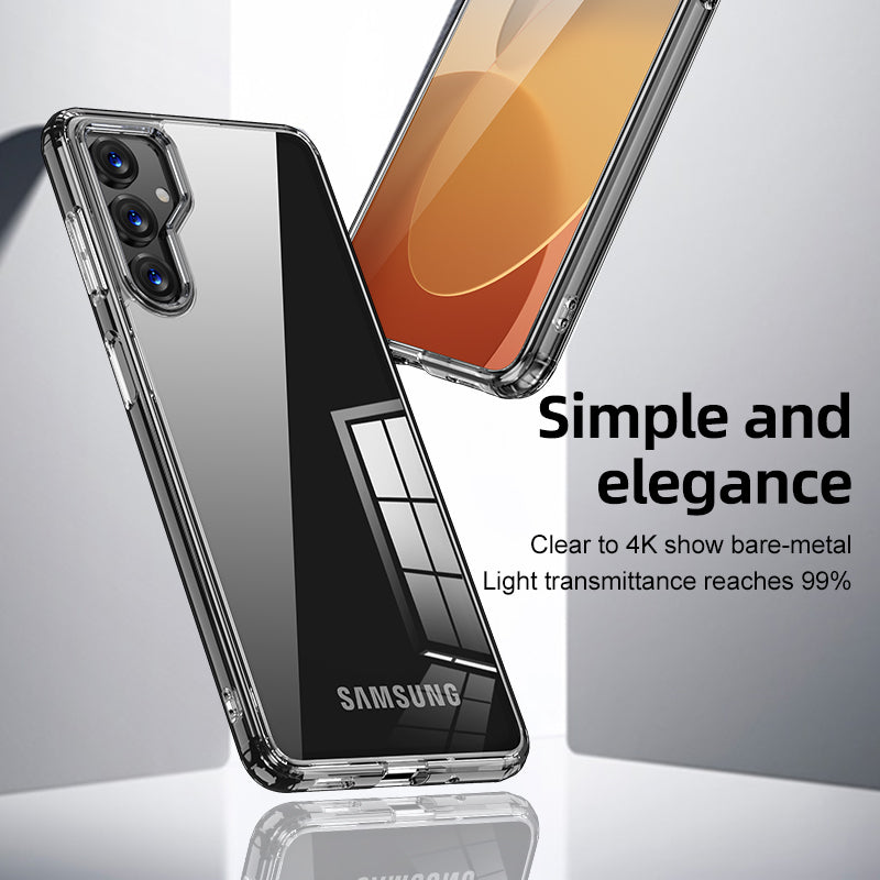 Phone Case for Samsung Galaxy M54 5G / F54 5G Airbag Protection Scratch Proof PC+TPU Cellphone Back Cover