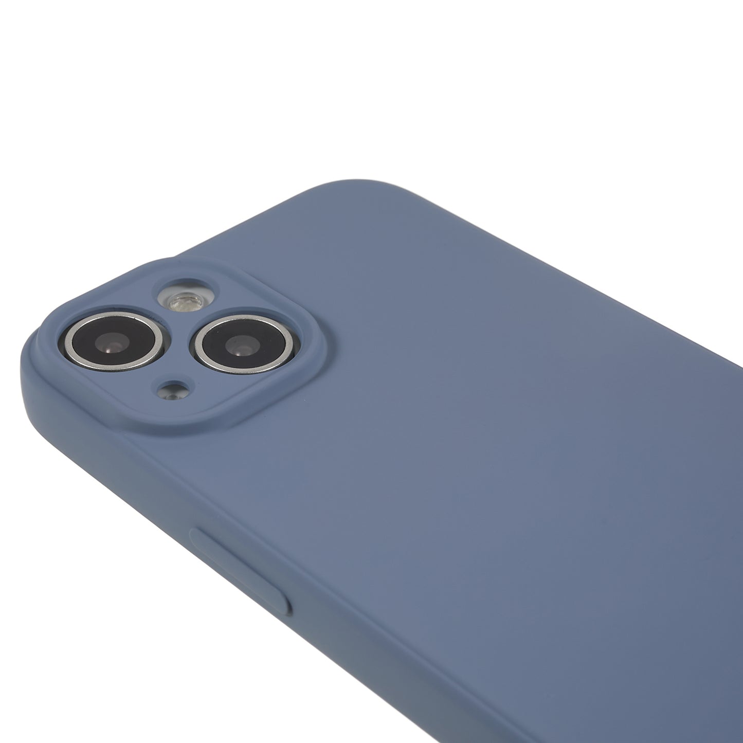 For iPhone 13 mini Rubberized TPU Case Fiber Lining Scratch Resistant Phone Cover