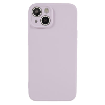 For iPhone 13 mini Rubberized TPU Case Fiber Lining Scratch Resistant Phone Cover