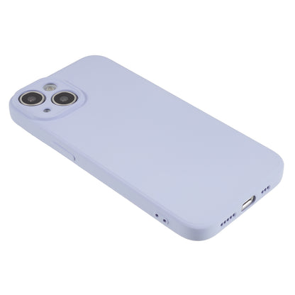 For iPhone 13 mini Rubberized TPU Case Fiber Lining Scratch Resistant Phone Cover