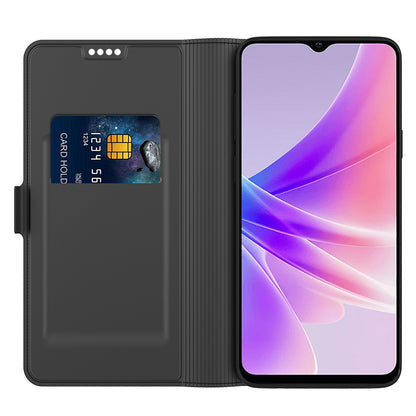 Stand Case for Realme 11 Pro+ 5G Card Holder Anti-scratch PU Leather Phone Flip Cover