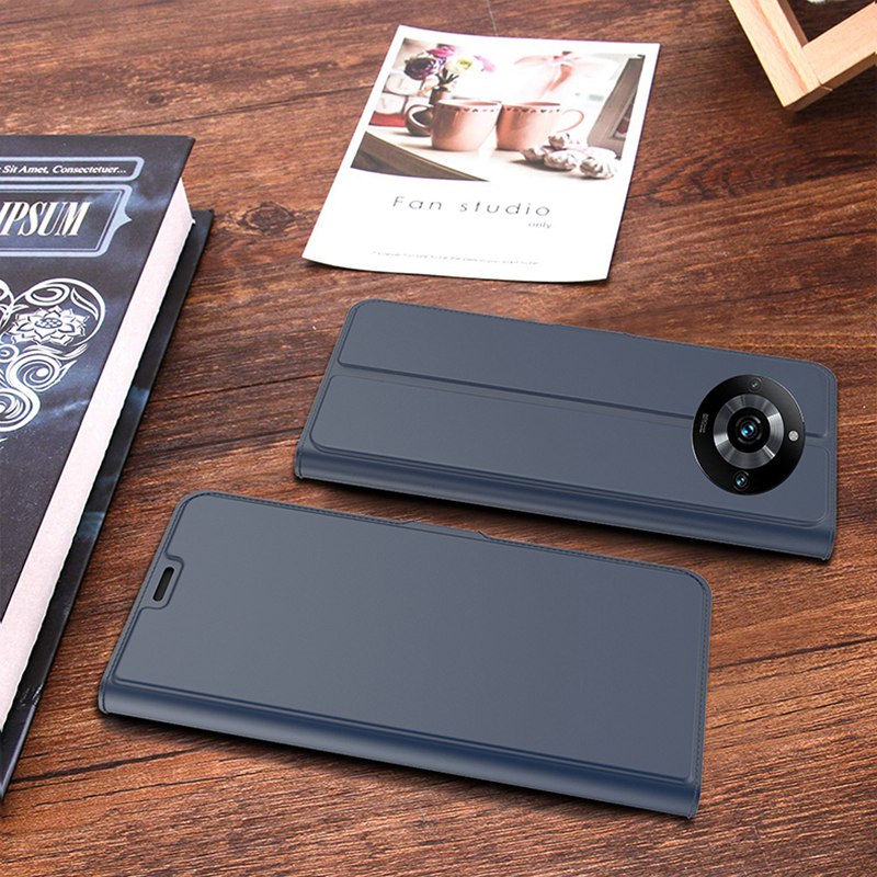 Stand Case for Realme 11 Pro+ 5G Card Holder Anti-scratch PU Leather Phone Flip Cover