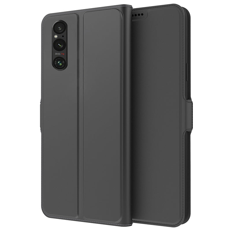 Stand Case for Sony Xperia 1 V Card Holder PU Leather Shockproof Phone Flip Cover