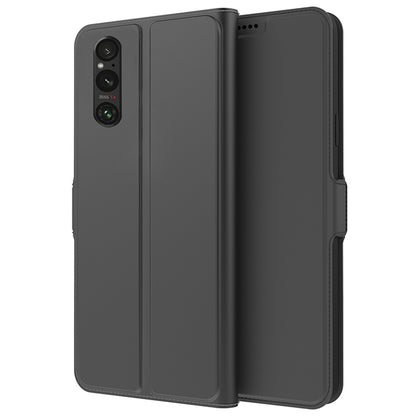 Stand Case for Sony Xperia 1 V Card Holder PU Leather Shockproof Phone Flip Cover