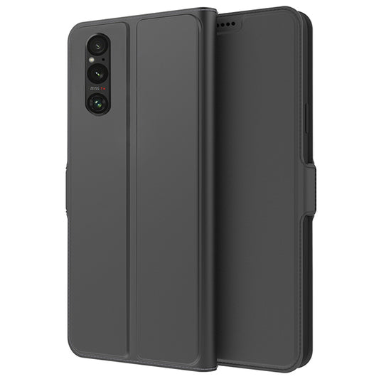 Stand Case for Sony Xperia 1 V Card Holder PU Leather Shockproof Phone Flip Cover