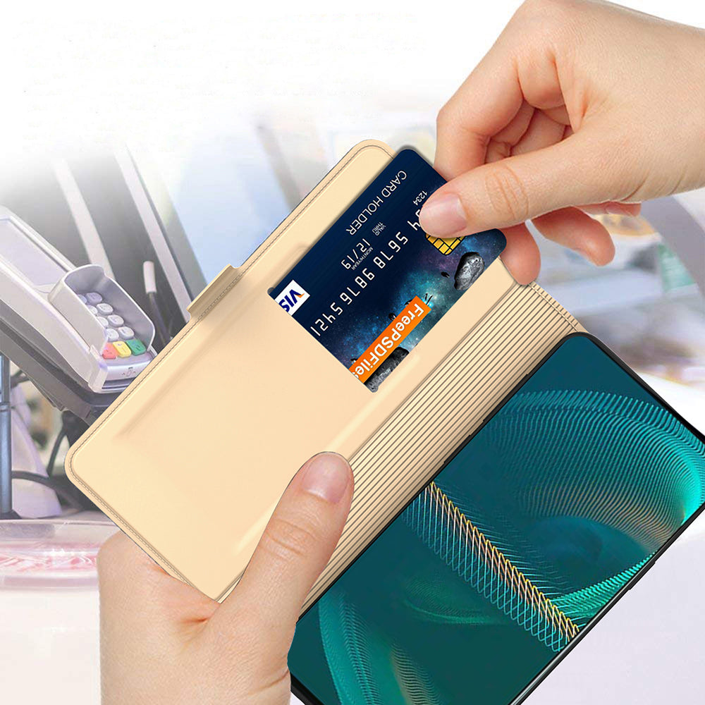 Stand Case for Sony Xperia 1 V Card Holder PU Leather Shockproof Phone Flip Cover