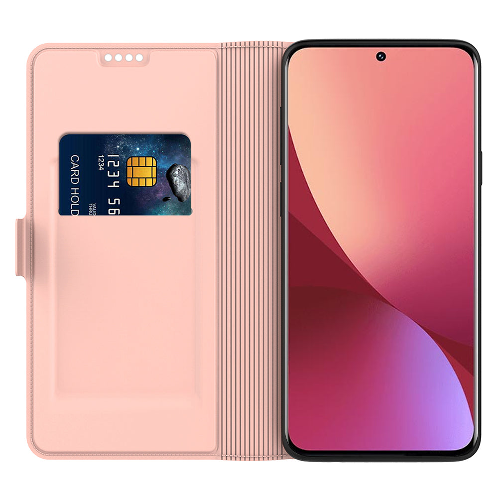 Anti-drop Case for Xiaomi Redmi Note 12 Turbo / Poco F5 5G Card Holder PU Leather Phone Stand Cover