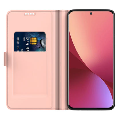 Anti-drop Case for Xiaomi Redmi Note 12 Turbo / Poco F5 5G Card Holder PU Leather Phone Stand Cover