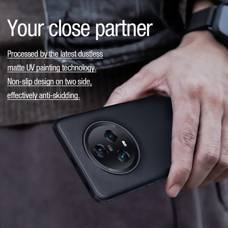 NILLKIN Frosted Shield Pro for Honor Magic5 Magnetic Case Compatible with MagSafe PC+TPU Anti-Scratch Phone Cover