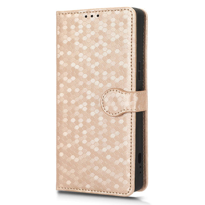 Leather Case for Sony Xperia 1 V , Imprinted Dot Pattern Wallet Cell Phone  Stand Cover