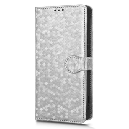 Leather Case for Sony Xperia 1 V , Imprinted Dot Pattern Wallet Cell Phone  Stand Cover