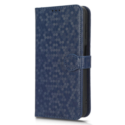For Samsung Galaxy M54 5G / F54 5G Leather Phone Case Imprinted Dot Pattern Smartphone Cover with Stand Wallet