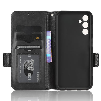 For Samsung Galaxy M54 5G / F54 5G PU Leather Wallet Phone Case Imprinted Triangle Phone Cover with Stand