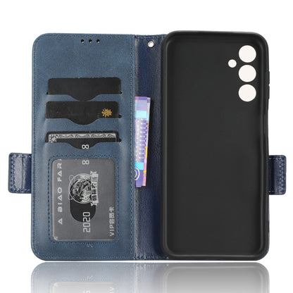 For Samsung Galaxy M54 5G / F54 5G PU Leather Wallet Phone Case Imprinted Triangle Phone Cover with Stand