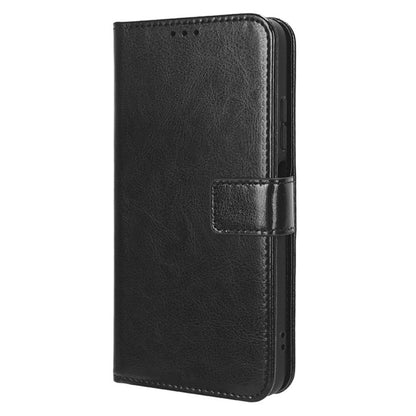 PU Leather Case for Xiaomi Redmi Note 12S 4G , Crazy Horse Texture Phone Cover with Wallet Stand
