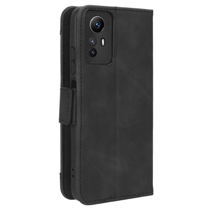 For Xiaomi Redmi Note 12S 4G PU Leather Case with Multiple Card Slots, Cell Phone Stand Wallet Cover