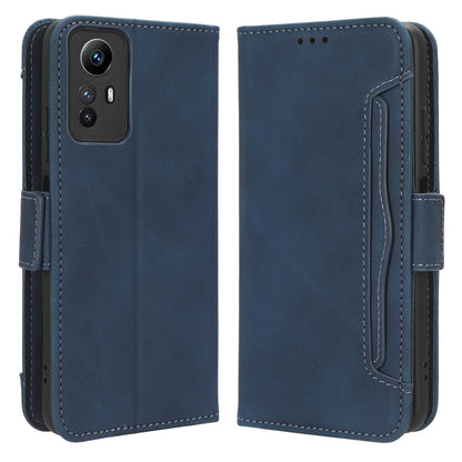 For Xiaomi Redmi Note 12S 4G PU Leather Case with Multiple Card Slots, Cell Phone Stand Wallet Cover