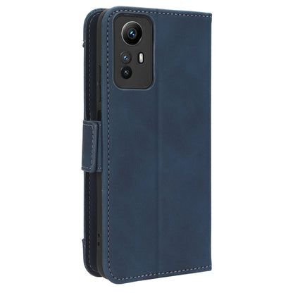 For Xiaomi Redmi Note 12S 4G PU Leather Case with Multiple Card Slots, Cell Phone Stand Wallet Cover