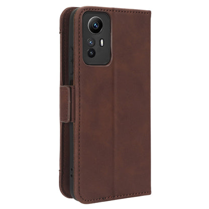 For Xiaomi Redmi Note 12S 4G PU Leather Case with Multiple Card Slots, Cell Phone Stand Wallet Cover