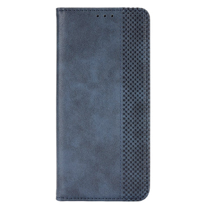 Magnetic Closing Leather Case for Xiaomi Redmi Note 12S 4G , Stand Wallet Retro Phone Cover