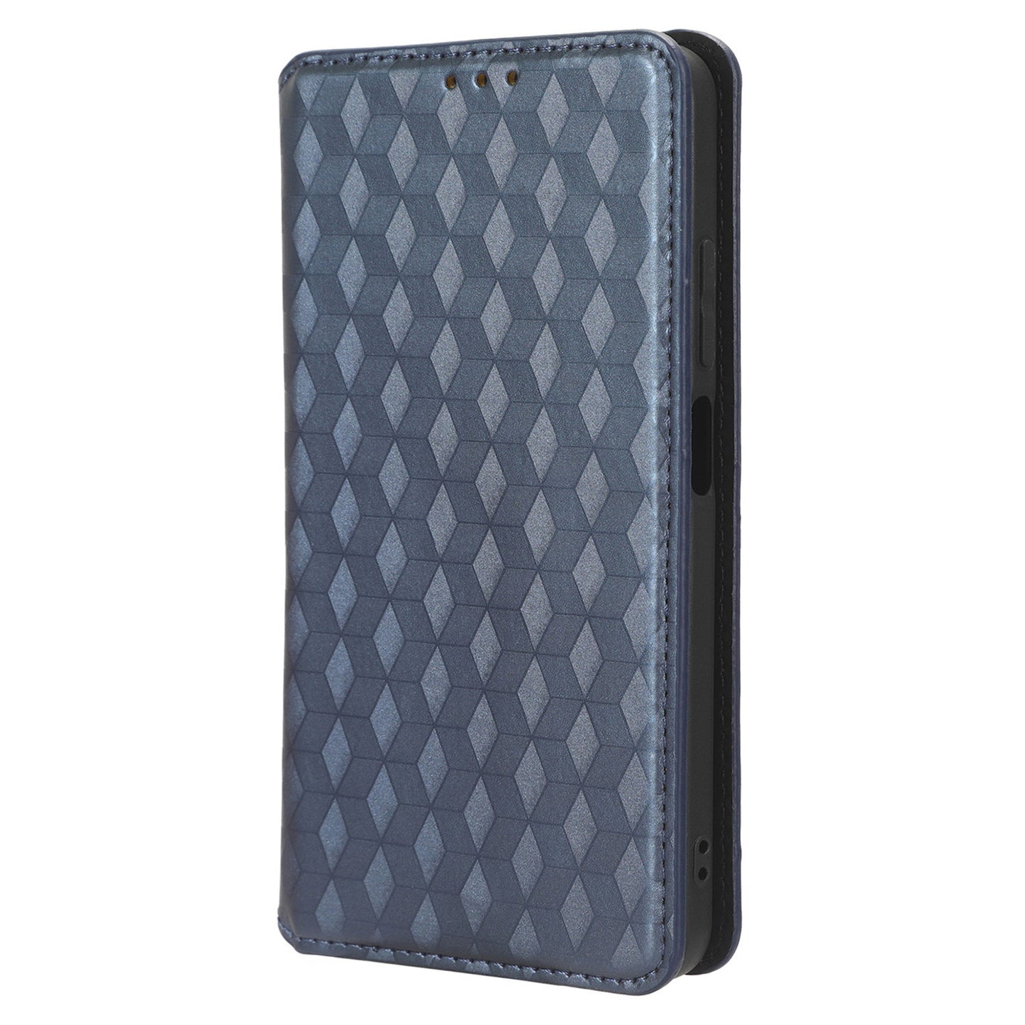 For Xiaomi Redmi Note 12S 4G Stand Wallet Phone Case PU Leather Rhombus Imprinted Cover