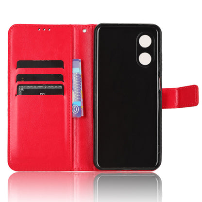 For Cubot P60 PU Leather Flip Folio Case Crazy Horse Texture Wallet Stand Phone Cover