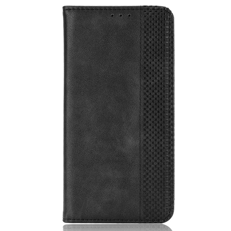 For Cubot P60 PU Leather Vintage Magnetic Case Stand Wallet Flip Phone Cover