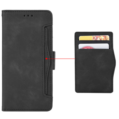 For Cubot P60 PU Leather Wallet Case Multiple Card Slots Stand Phone Cover