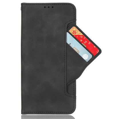 For Cubot P60 PU Leather Wallet Case Multiple Card Slots Stand Phone Cover