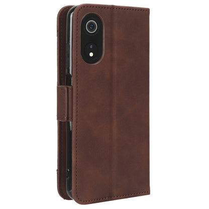 For Cubot P60 PU Leather Wallet Case Multiple Card Slots Stand Phone Cover