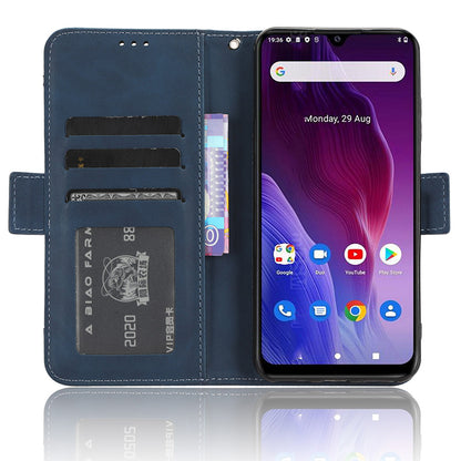 For Cubot P60 PU Leather Wallet Case Multiple Card Slots Stand Phone Cover