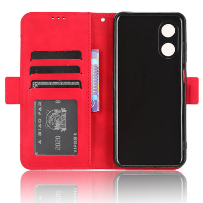 For Cubot P60 PU Leather Wallet Case Multiple Card Slots Stand Phone Cover