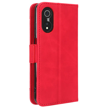 For Cubot P60 PU Leather Wallet Case Multiple Card Slots Stand Phone Cover