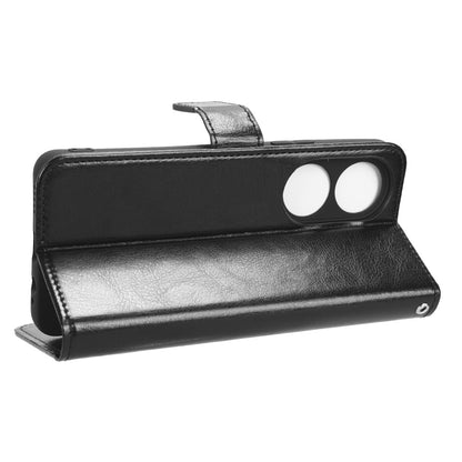 For vivo Y100 5G / T2 5G Crazy Horse Texture PU Leather Wallet Case Phone Cover with Stand