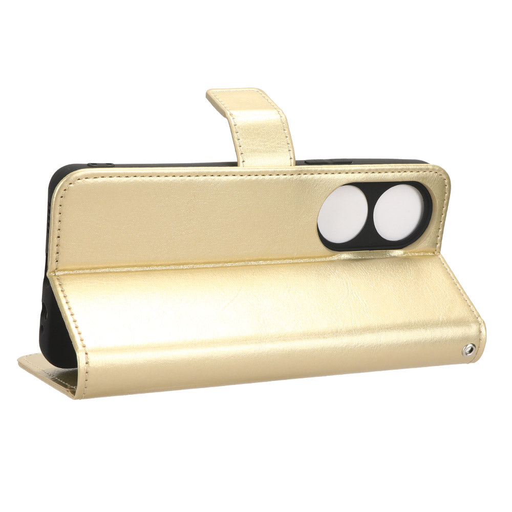 For vivo Y100 5G / T2 5G Crazy Horse Texture PU Leather Wallet Case Phone Cover with Stand