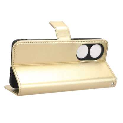 For vivo Y100 5G / T2 5G Crazy Horse Texture PU Leather Wallet Case Phone Cover with Stand