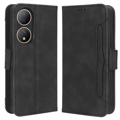 For vivo Y100 5G / T2 5G Multiple Card Slots Drop-proof PU Leather Phone Case Stand Wallet Cover