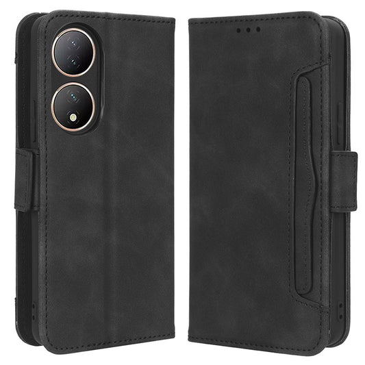 For vivo Y100 5G / T2 5G Multiple Card Slots Drop-proof PU Leather Phone Case Stand Wallet Cover