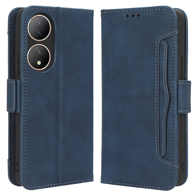 For vivo Y100 5G / T2 5G Multiple Card Slots Drop-proof PU Leather Phone Case Stand Wallet Cover