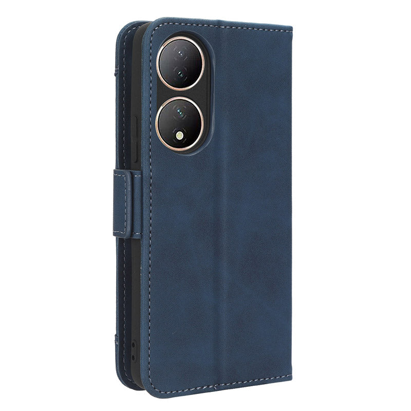 For vivo Y100 5G / T2 5G Multiple Card Slots Drop-proof PU Leather Phone Case Stand Wallet Cover