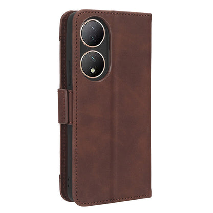 For vivo Y100 5G / T2 5G Multiple Card Slots Drop-proof PU Leather Phone Case Stand Wallet Cover