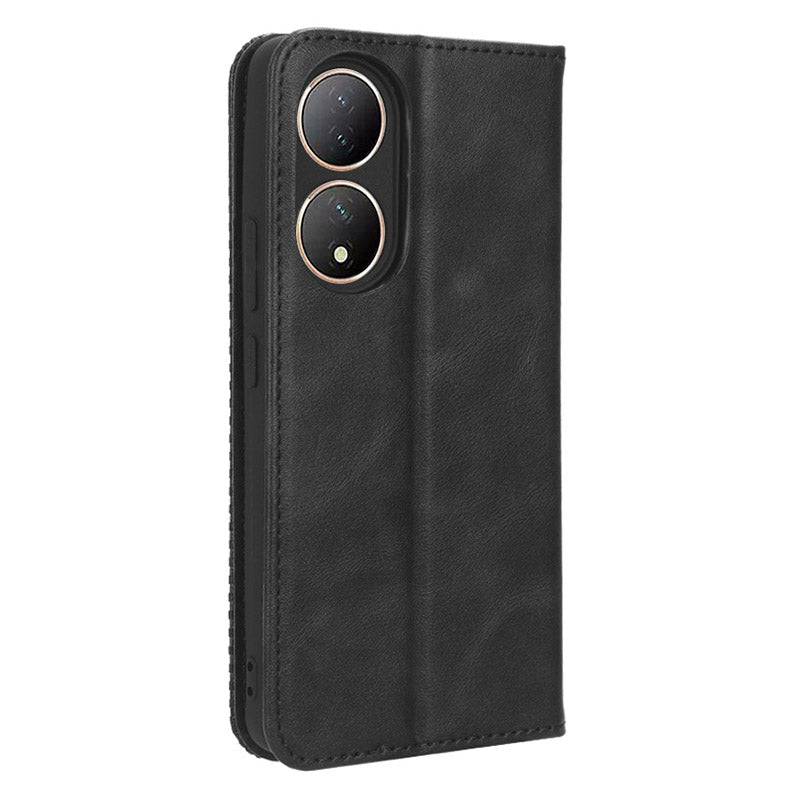 For vivo Y100 5G / T2 5G Magnetic Closing PU Leather Anti-drop Case Stand Wallet Phone Cover