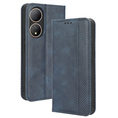 For vivo Y100 5G / T2 5G Magnetic Closing PU Leather Anti-drop Case Stand Wallet Phone Cover
