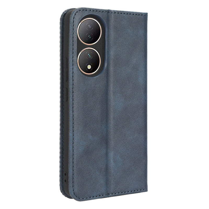 For vivo Y100 5G / T2 5G Magnetic Closing PU Leather Anti-drop Case Stand Wallet Phone Cover