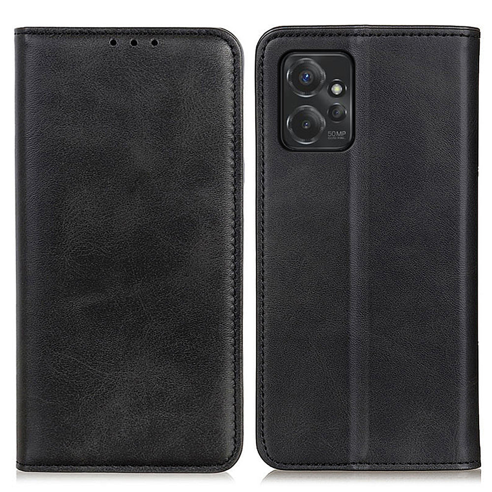 For Motorola Moto G Power 5G Wallet Stand Phone Case Split Leather + TPU Cell Phone Cover